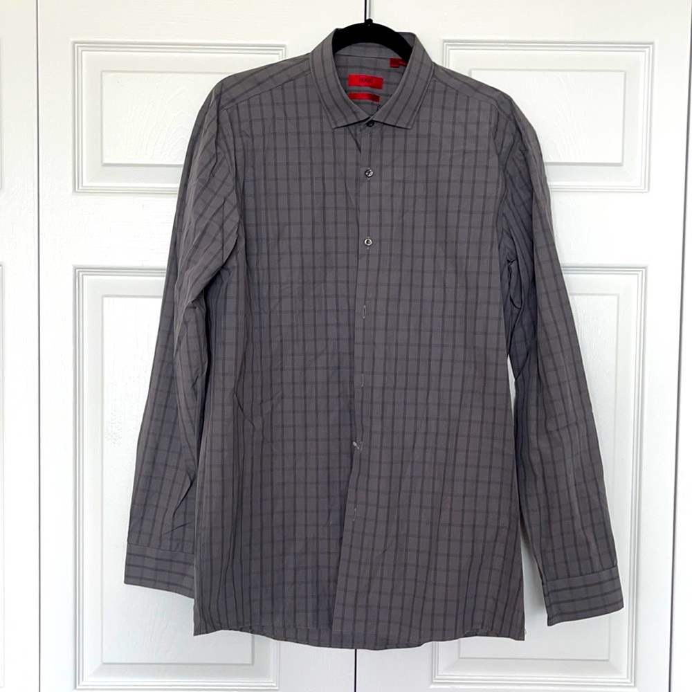 Hugo boss slim fit button down